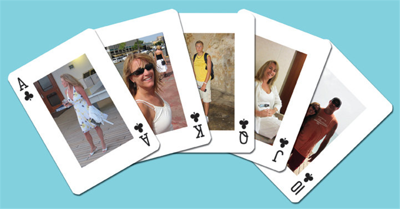 Custom Deck Of Cards  Personalized Photo Playing Card Decks – Print On  Demand