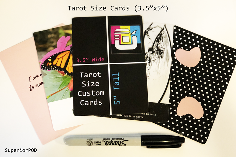 Tarot Size Custom Card Decks 3.5x5 – Print On Demand
